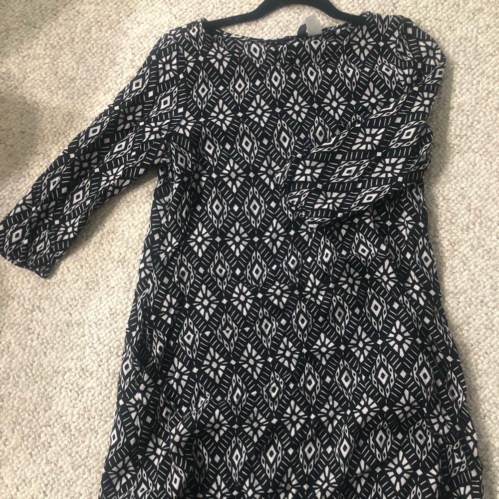 Black & White H&M Mini Dress